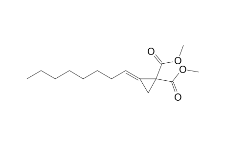 1-(Methoxycarbonyl)-2-(octylidene)cyclopropanecarboxylic acid methyl ester