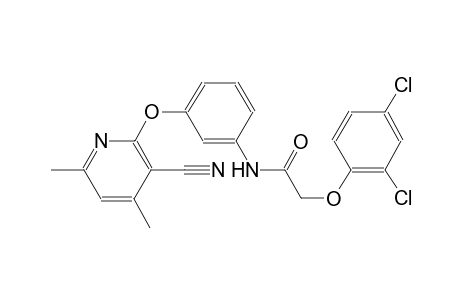 acetamide, N-[3-[(3-cyano-4,6-dimethyl-2-pyridinyl)oxy]phenyl]-2-(2,4-dichlorophenoxy)-