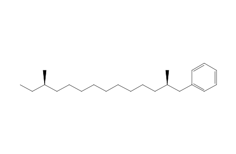 (2R,12R)-2,12-Dimethyl-1-phenyltetradecane