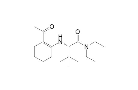 N-(2-Acetyl-1-cyclohexenyl)-L-tert-leucine diethylamide