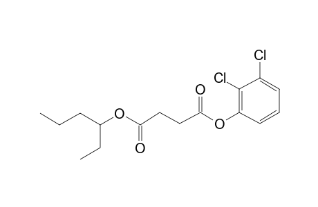 Succinic acid, 2,3-dichlorophenyl 3-hexyl ester