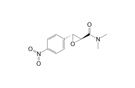 trans-N,N-Dimethyl-3-(4-nitrophenyl)-2,3-epoxypropionamide