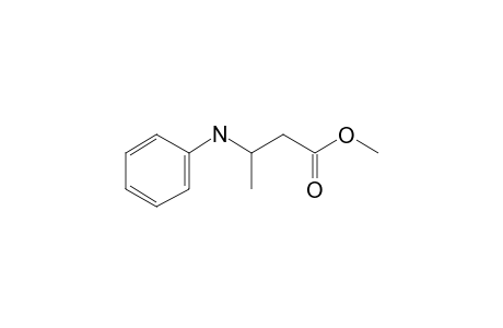 3-(phenylamino)butyric acid methyl ester
