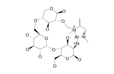 GRAILSINE-AL-BETA-D-XYLOPYRANOSYL-(4->6)-ALPHA-D-GLUCOPYRANOSYL-(1->4)-BETA-D-MANNOPYRANOSYL-OSAMINE