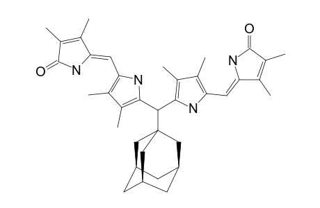 10-(1-ADAMANTYL)-2,3,7,8,12,13,17,18-OCTAMETHYL-1,10,19,21,23,24-HEXAHYDRO-1,19-DIOXOBILIN