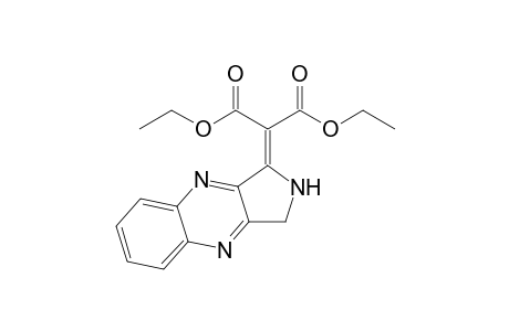 Diethyl 2-(2,3-dihydropyrrolo[3,4-b]quinoxalin-1-ylidene)malonate