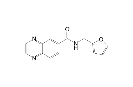 6-Quinoxalinecarboxamide, N-(2-furanylmethyl)-