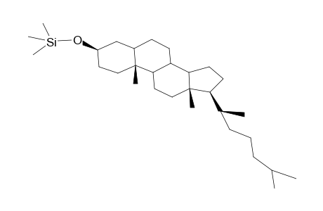 3B-TRIMETHYLSILOXY-5A-CHOLESTANE
