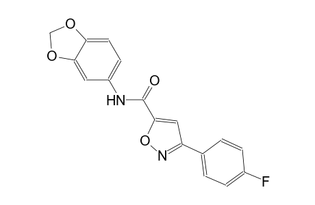 5-isoxazolecarboxamide, N-(1,3-benzodioxol-5-yl)-3-(4-fluorophenyl)-