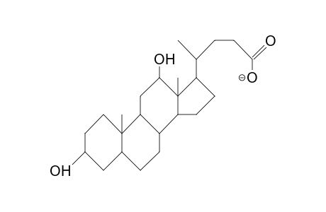 Deoxy-cholic acid, anion