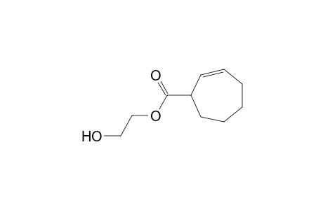 2-Cycloheptene-1-carboxylic acid, 2-hydroxyethyl ester