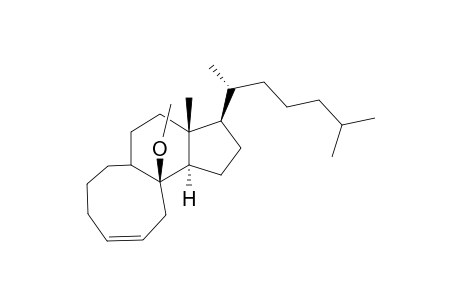 A-nor-B-homo-8-methoxy-17.alpha.-cholest-10-ene