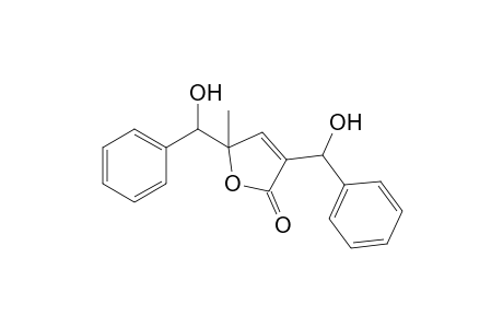 3,5-Bis(hydroxyphenylmethyl)-5-methyl-5H-furan-2-one