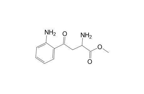 Alanine, 3-anthraniloyl-, methyl ester, dl-