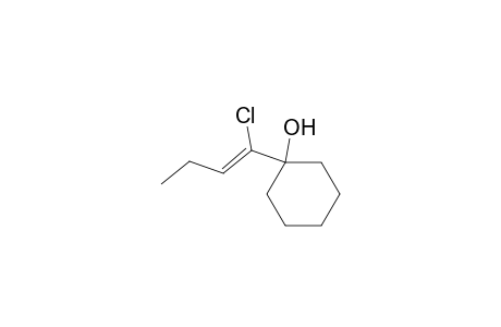 1-(1-Chloro-1-butenyl)-1-cyclohexanol