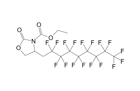 Ethyl 4-(2,2,3,3,4,4,5,5,6,6,7,7,8,8,9,9,9-Heptadecafluorononyl)-2-oxooxazolidine-3-carboxylate