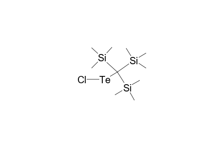 Tris(trimethylsilyl)methanetellurenyl chloride