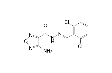 4-Amino-N'-[(E)-(2,6-dichlorophenyl)methylidene]-1,2,5-oxadiazole-3-carbohydrazide