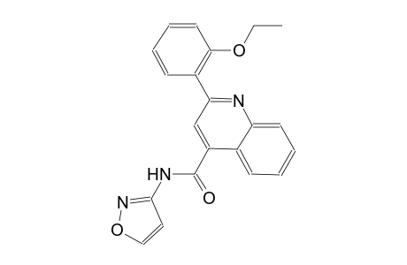 2-(2-ethoxyphenyl)-N-(3-isoxazolyl)-4-quinolinecarboxamide