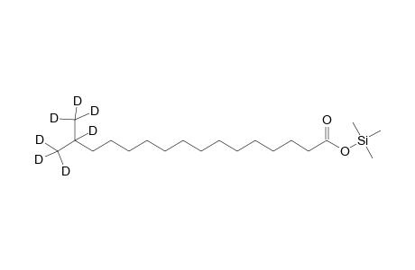 (Heptadeuterio)-15-Methylhexadecanoic acid - as Trimethylsilyl ester