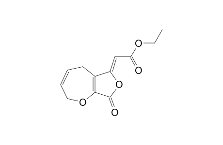 (2Z)-2-(8-keto-2,5-dihydrofuro[4,3-b]oxepin-6-ylidene)acetic acid ethyl ester