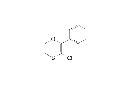 3-Chloro-5,6-dihydro-2-phenyl-1,4-oxathiin