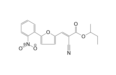 2-propenoic acid, 2-cyano-3-[5-(2-nitrophenyl)-2-furanyl]-, 1-methylpropyl ester, (2E)-