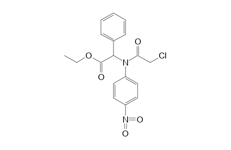 N-(CHLOROACETYL)-N-(p-NITROPHENYL)-2-PHENYLGLYCINE, ETHYL ESTER