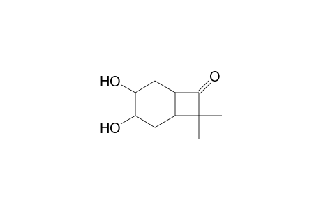 3,4-Dihydroxy-8,8-dimethylbicyclo[4.2.0]octane-7-one