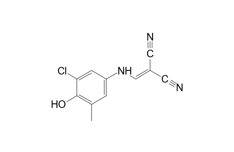 [(5-chloro-4-hydroxy-m-toluidino)methylene]malononitrile