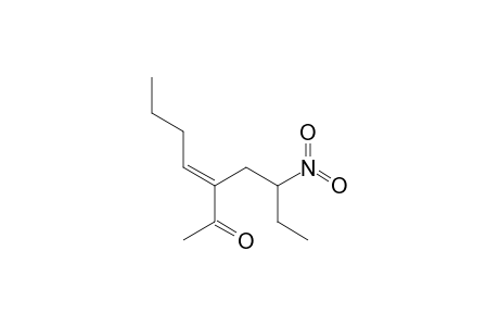 (E)-3-(2-nitrobutyl)-3-hepten-2-one