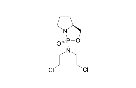 (3AS)-N,N-BIS-(2-CHLOROETHYL)-OCTAHYDRO-2-LAMBDA(5)-PYRROLO-[1,2-C]-[1,3,2]-OXAZAPHOSPHOL-2-ONE