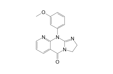 10-(3'-Methoxyphenyl)-2,3-dihydroimidazo[1,2-a]pyrido[2,3-d]pyrimidin-5(10H)-one