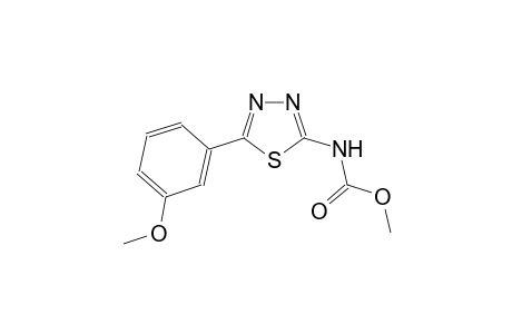 methyl 5-(3-methoxyphenyl)-1,3,4-thiadiazol-2-ylcarbamate