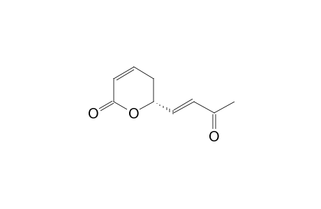 2H-Pyran-2-one, 5,6-dihydro-6-(3-oxo-1-butenyl)-, [R-(E)]-
