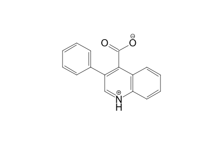 4-Quinolinecarboxylic acid, 3-phenyl-
