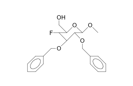 4-Deoxy-4-fluoro-2,3-bis-O-benzyl-methyl-B-D-galactopyranoside