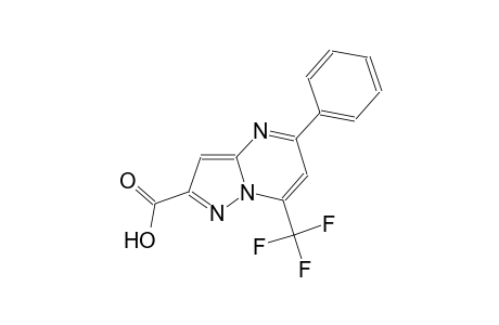 pyrazolo[1,5-a]pyrimidine-2-carboxylic acid, 5-phenyl-7-(trifluoromethyl)-