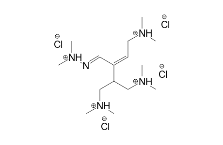 (1E,2Z)-2-[1,3-Bis(dimethylamino)propan-2-yl]-4-(dimethylamino)but-2-enal Dimethylhydrazone tetrahydrochloride