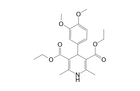 Diethyl 4-(3,4-dimethoxyphenyl)-2,6-dimethyl-1,4-dihydro-3,5-pyridinedicarboxylate