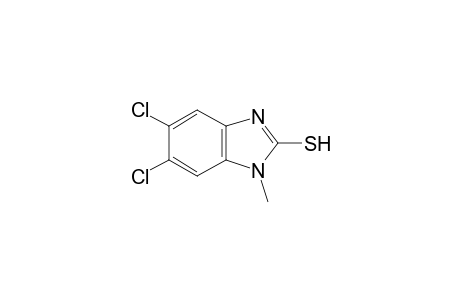 5,6-dichloro-1-methyl-2-benzimidazolethiol