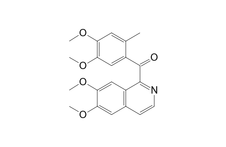 1-(2-Methyl-4,5-dimethoxybenzoyl)-6,7-dimethoxyisoquinoline