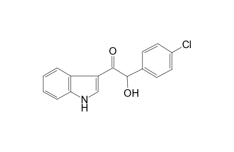 2-(4-Chlorophenyl)-2-hydroxy-1-(1H-indol-3-yl)ethanone