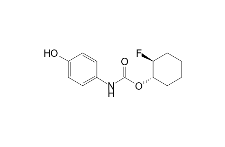 (4-Hydroxy-phenyl)-carbamic acid (1S,2S)-2-fluoro-cyclohexyl ester