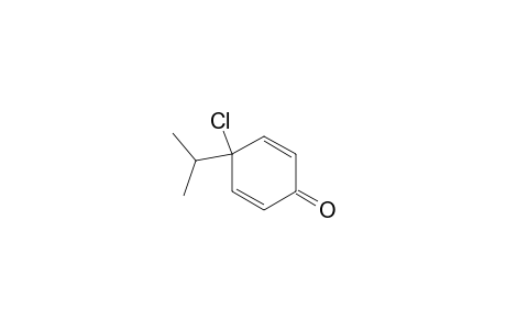 2,5-Cyclohexadien-1-one, 4-chloro-4-(1-methylethyl)-