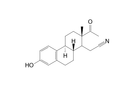 3-Hydroxy-17-methyl-17-oxo-16,17-seco-estra-1,3,5(10)-triene-16-nitrile