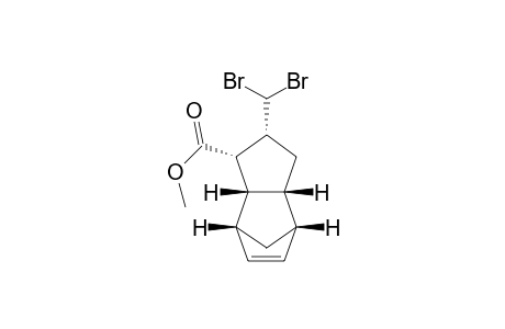 4,7-Methano-1H-indene-1-carboxylic acid, 2-(dibromomethyl)-2,3,3a,4,7,7a-hexahydro-, methyl ester, (1.alpha.,2.alpha.,3a.beta.,4.beta.,7.beta.,7a.beta.)-