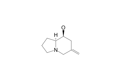 (8S,8aS)-6-methyleneindolizidin-8-ol