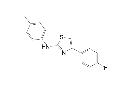 Thiazole, 4-(4-fluorophenyl)-2-(4-methylphenylamino)-