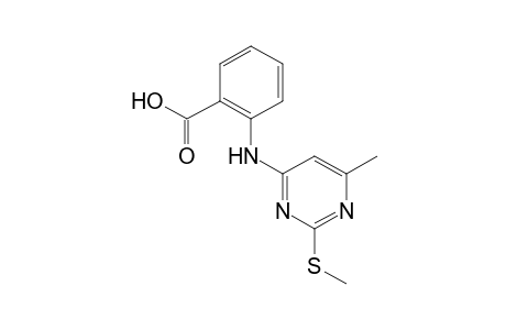 N-[6-METHYL-2-(METHYLTHIO)-4-PYRIMIDINYL]ANTHRANILIC ACID